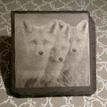 Limited Edition Wildlife Slate Drinks Coasters ( 4 pack )