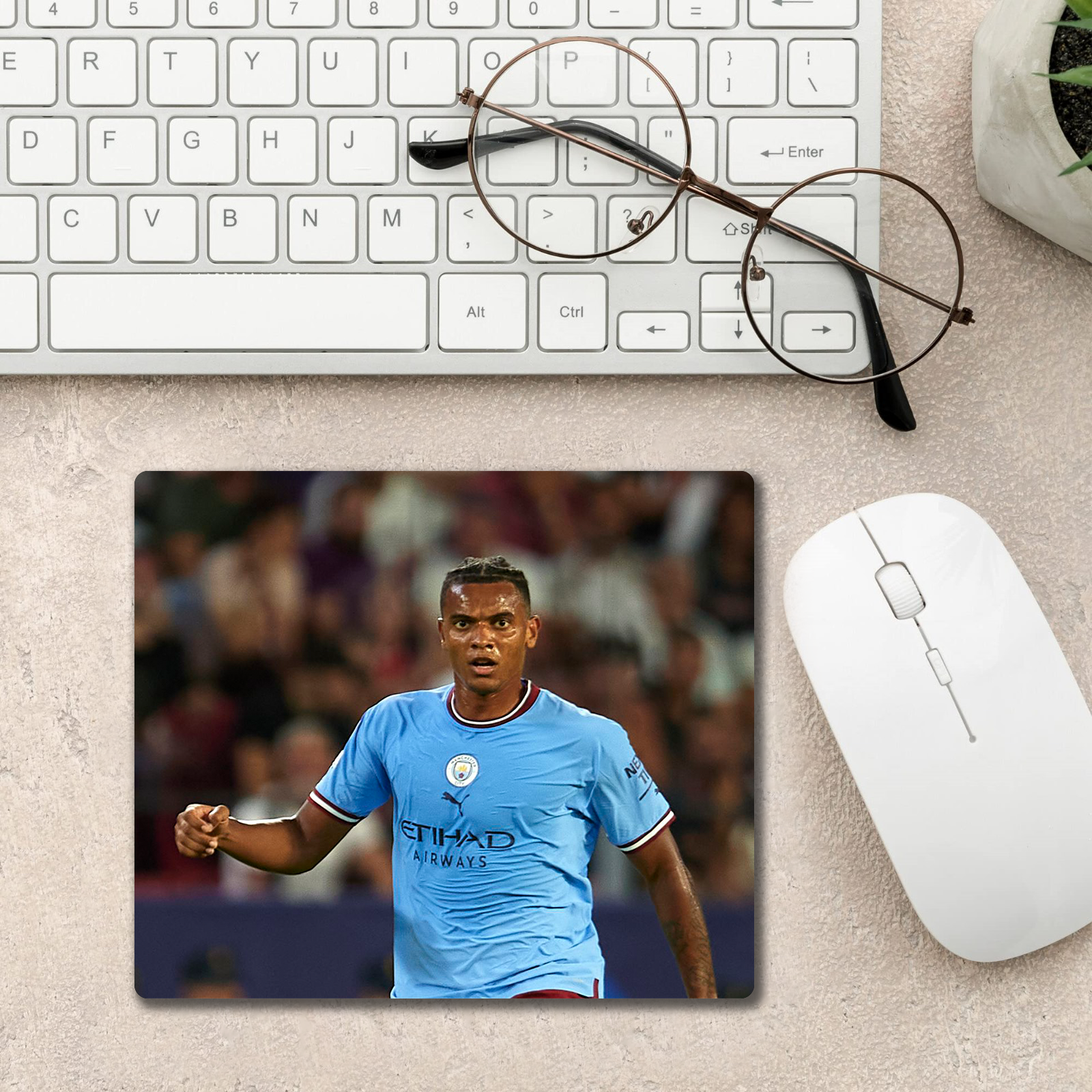 Manchester City Manuel Akanji Mouse Mat
