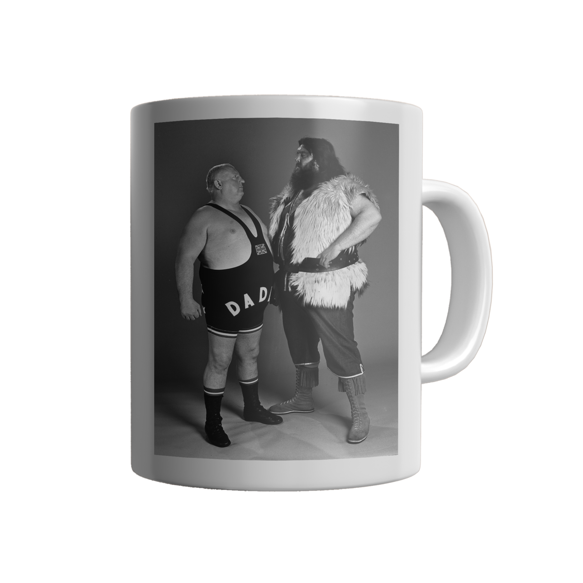 Big Daddy v Giant Haystacks Wrestling Legends Mug