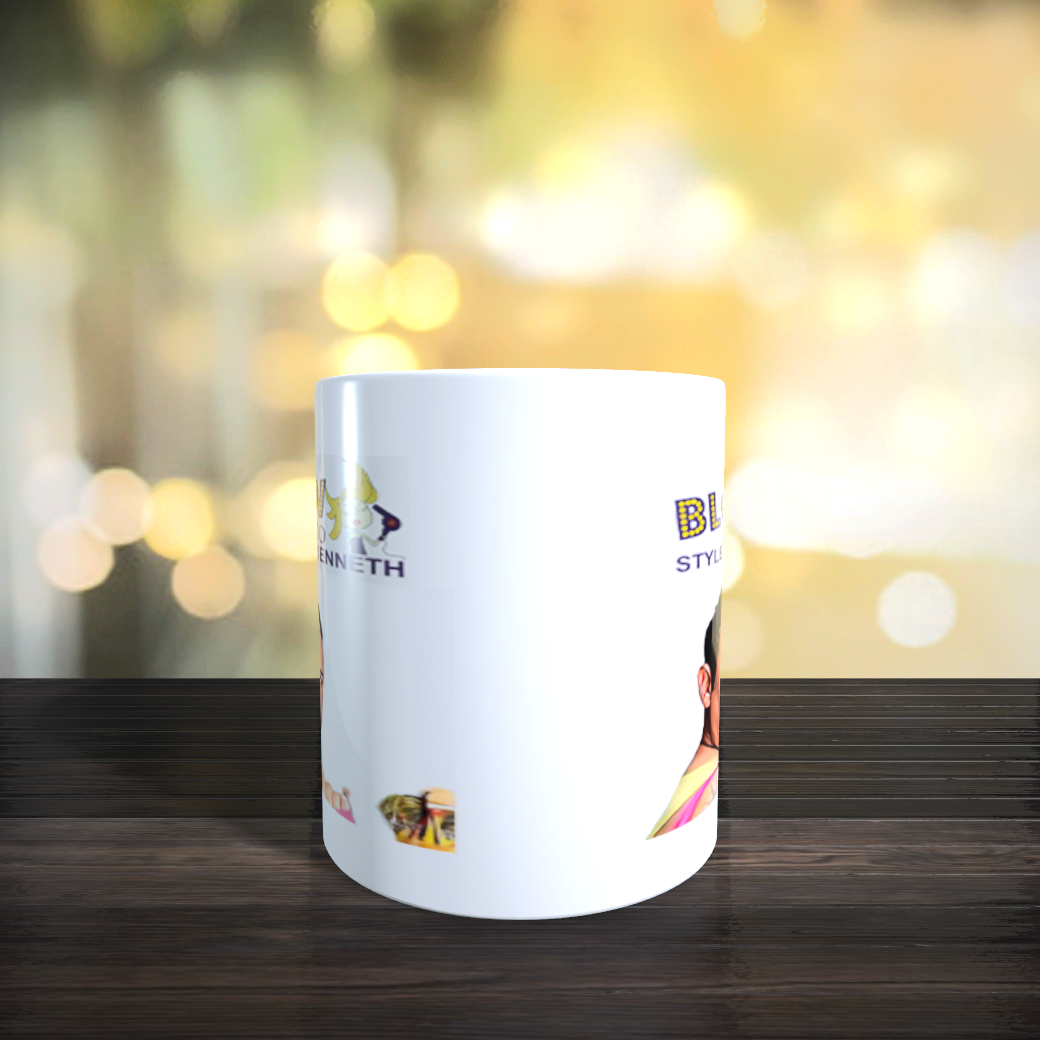Personalised Kenneth Benidorm TV Classic Sketch Mug