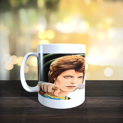David Bowie Sketch Mug