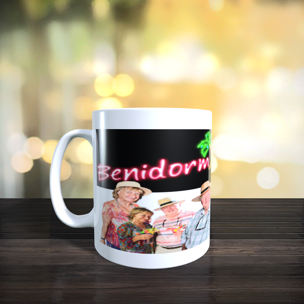 Personalised Benidorm TV Classic Donald And Jacqueline  Mug
