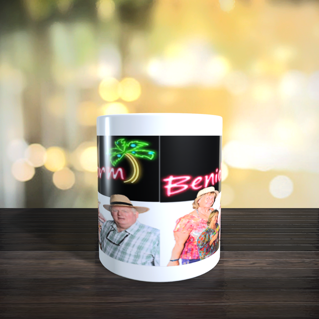 Personalised Benidorm TV Classic Donald And Jacqueline  Mug