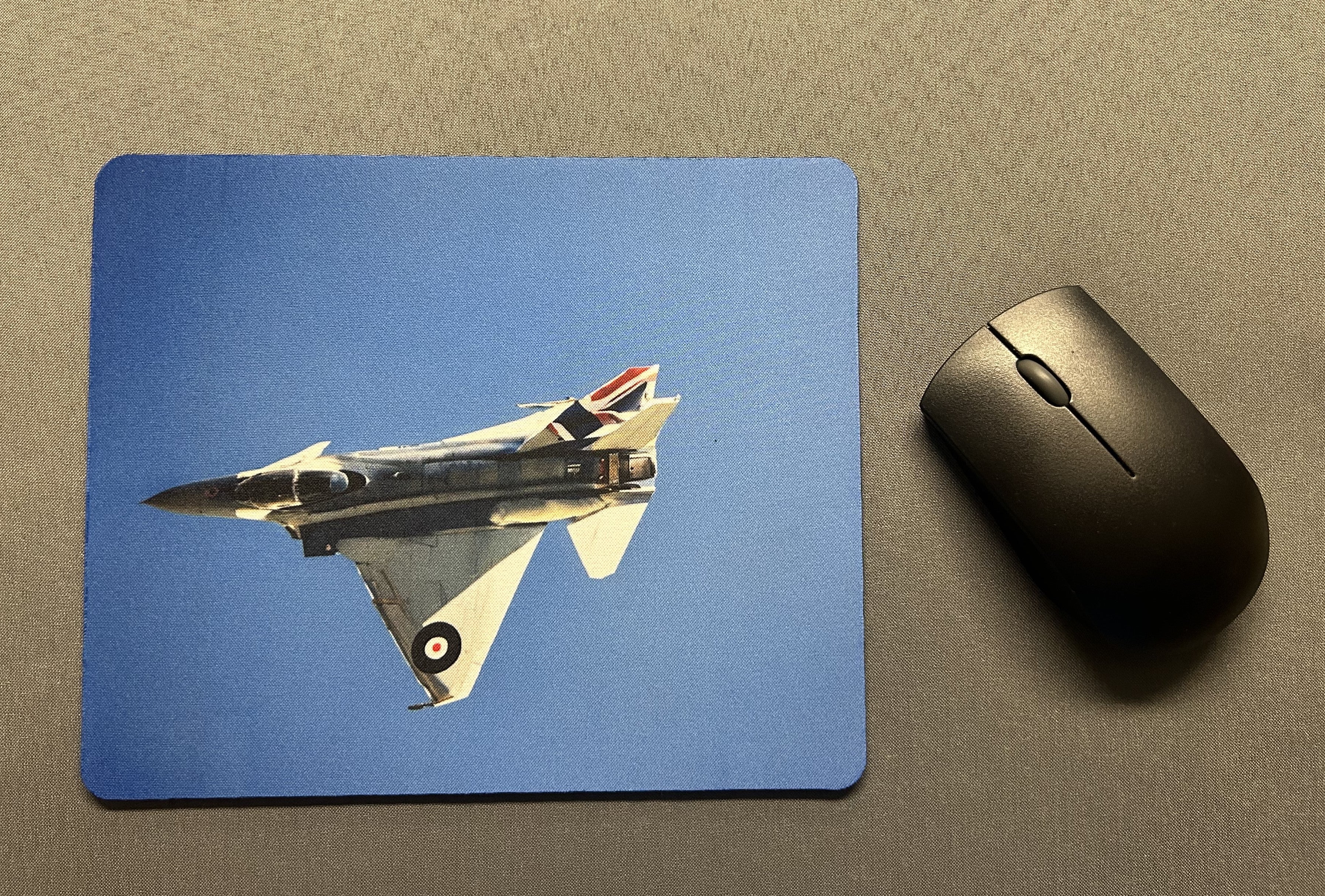 Limited Edition Fighter Plane Mouse Mat