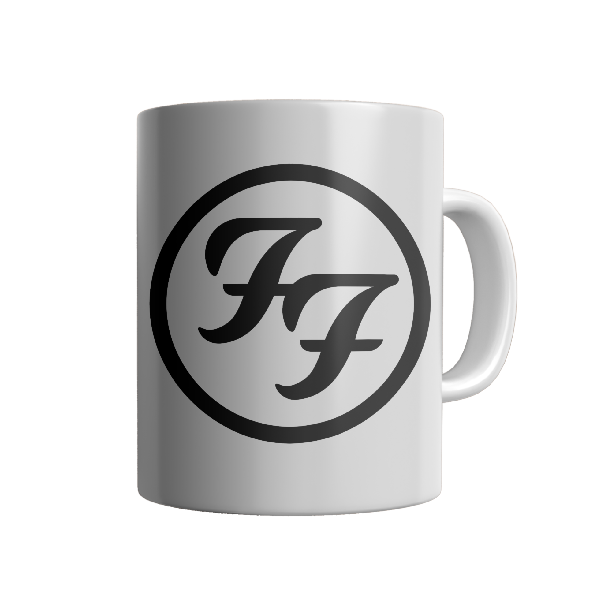 Personalised Limited Edition Foo Fighters Logo Mug