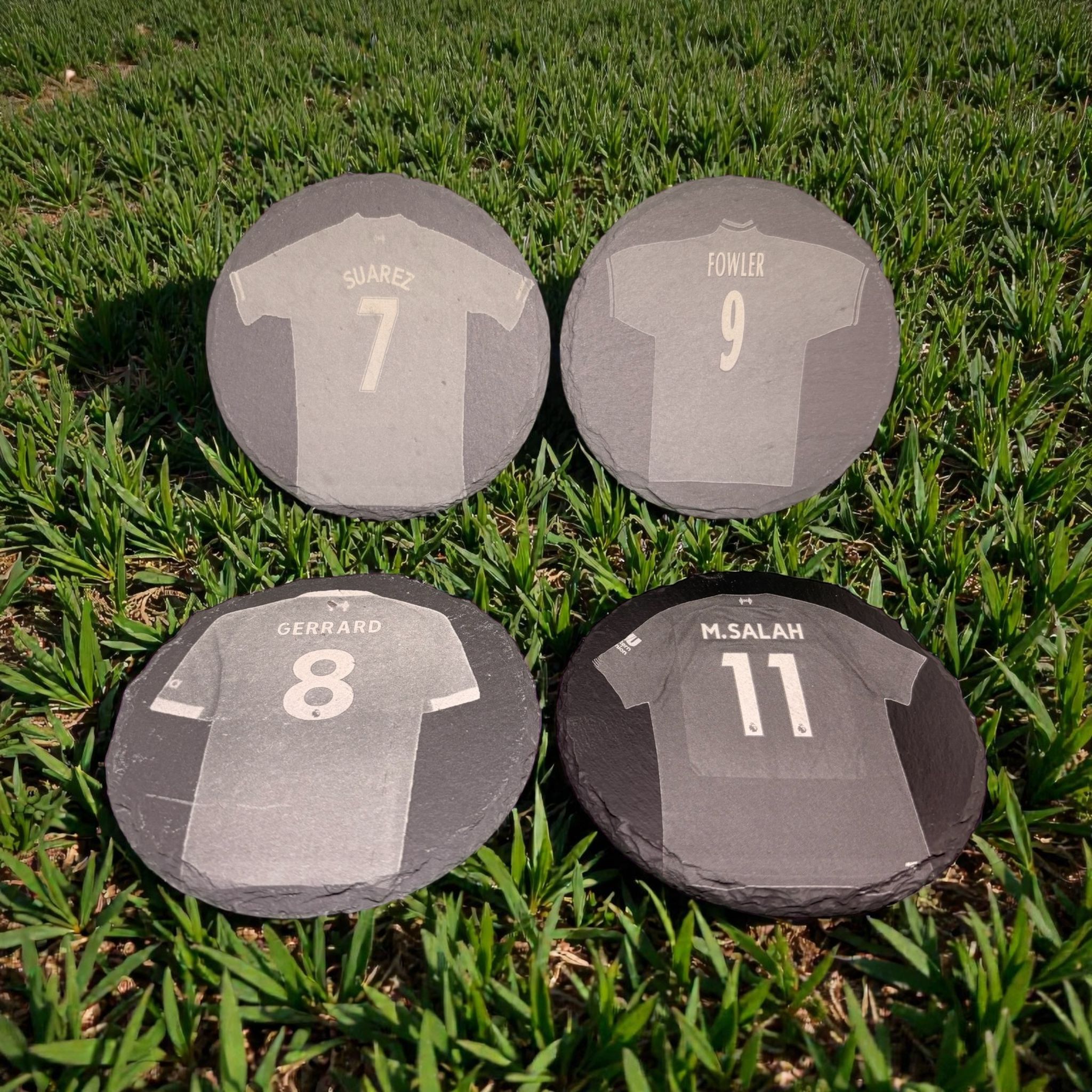Limited Edition Liverpool Slate Drinks Coasters ( 4 pack )