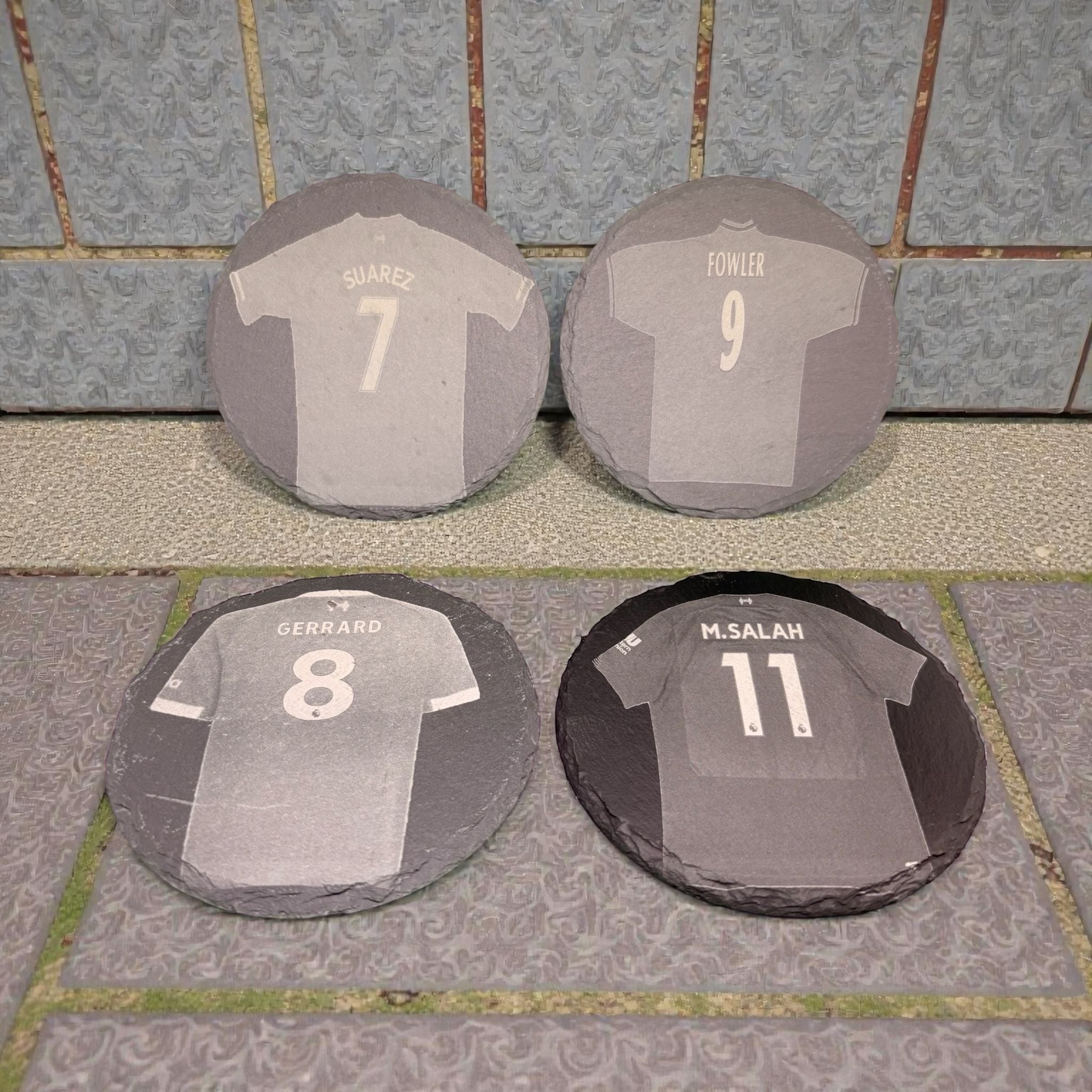 Limited Edition Liverpool Slate Drinks Coasters ( 4 pack )