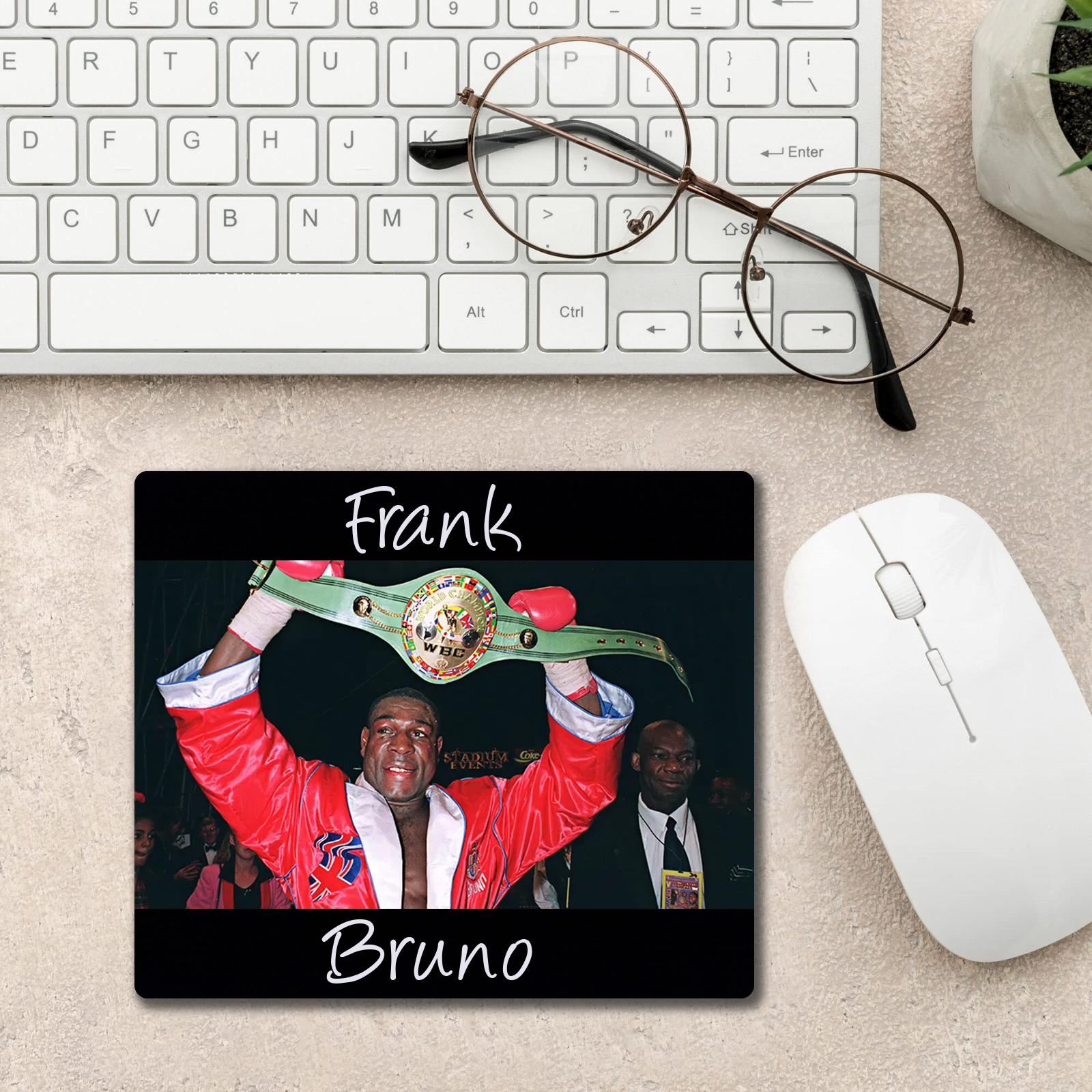 Frank Bruno Boxing Legend Mouse Mat