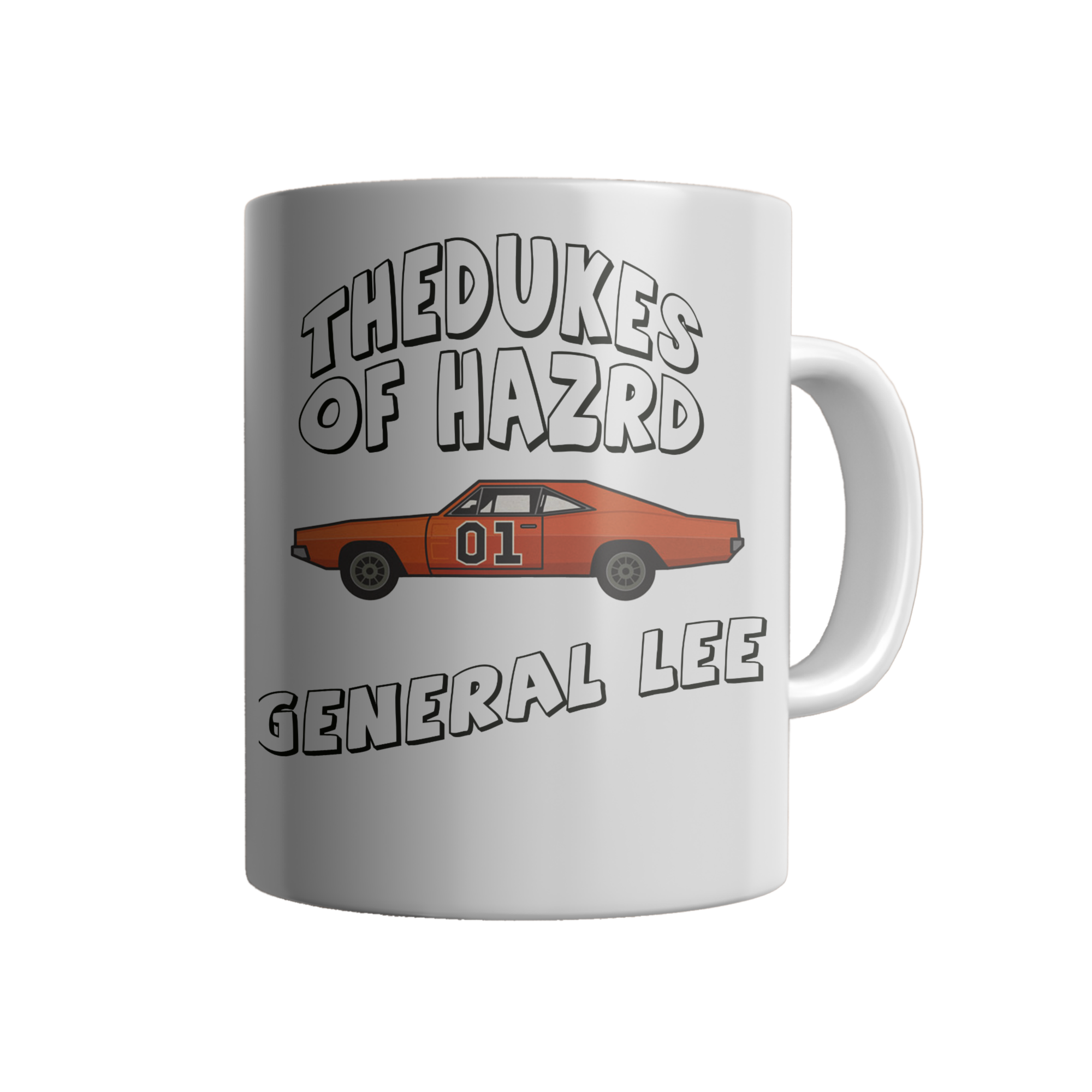 The Dukes Of Hazard General Lee Mug