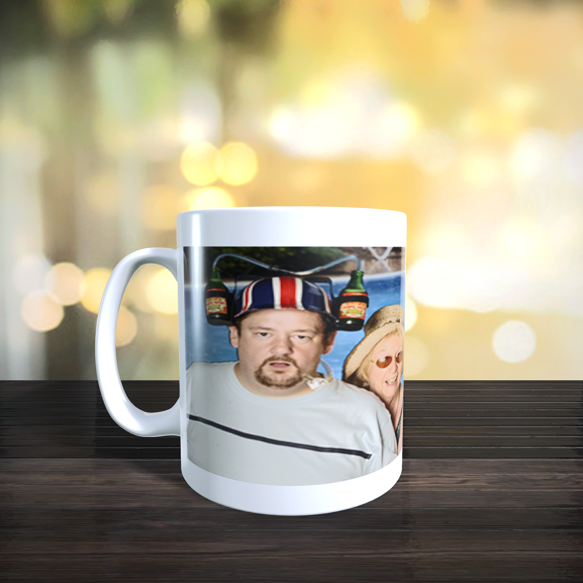 Personalised Benidorm TV Classic Geoff And Noreen Mug