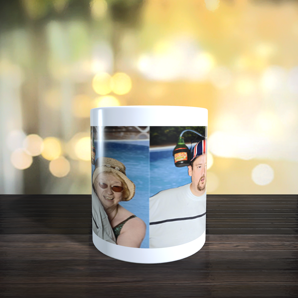 Personalised Benidorm TV Classic Geoff And Noreen Mug