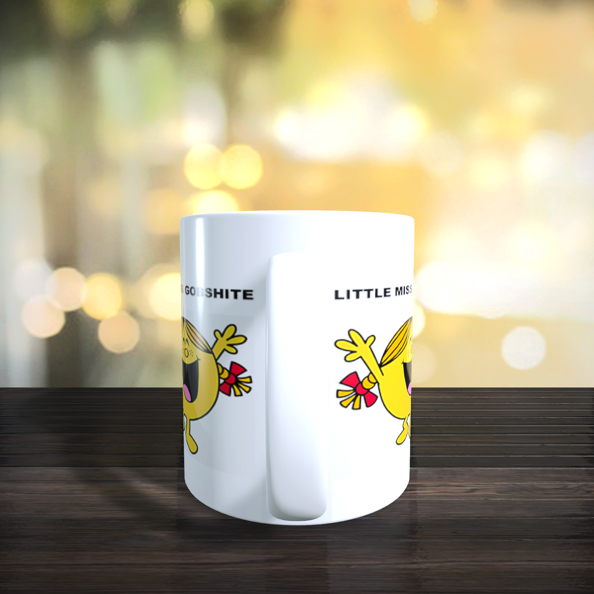 Personalised Limited Edition Little Miss Gobshite Mug