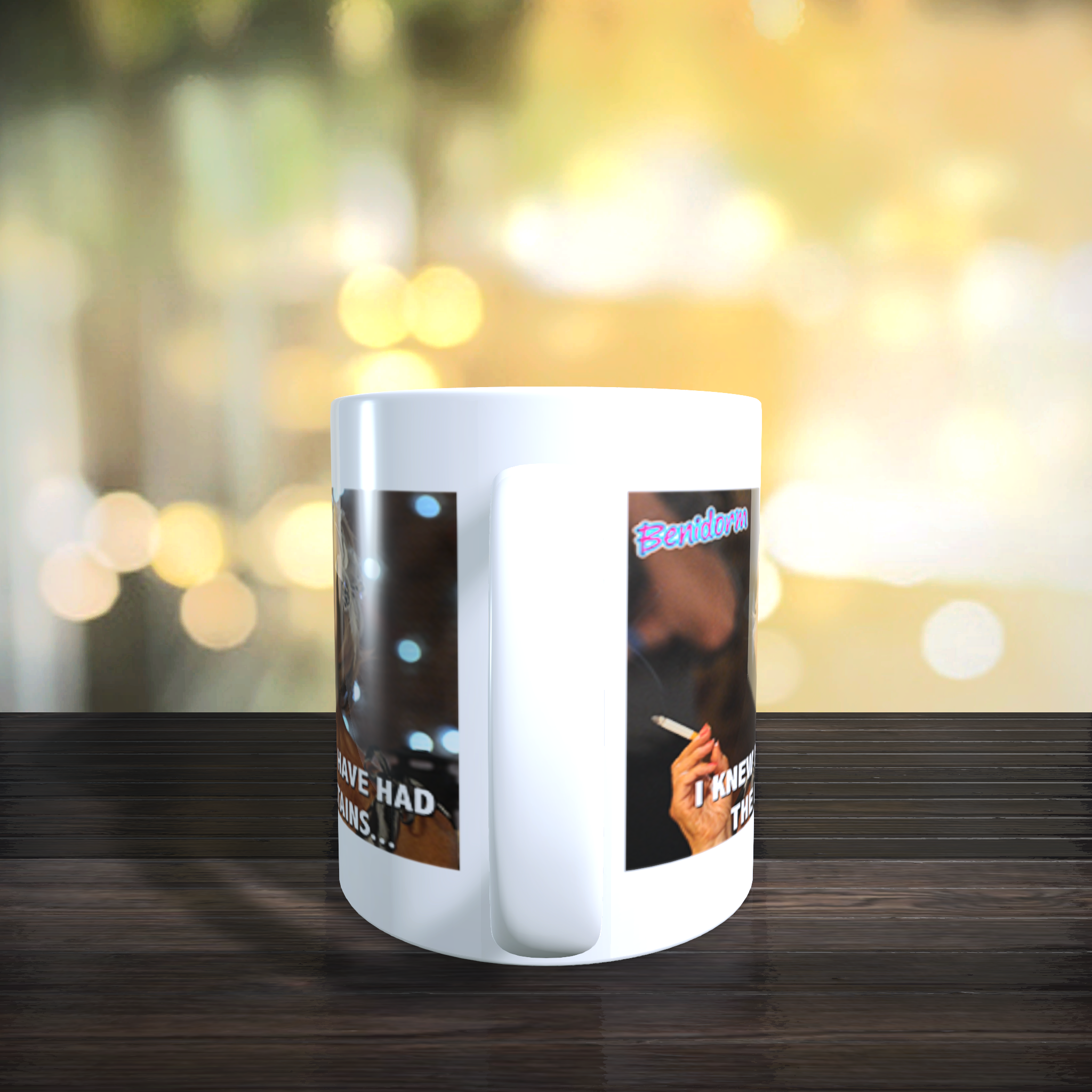 Personalised Madge Benidorm TV Classic Mug