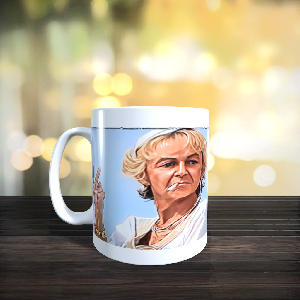Personalised Madge Benidorm TV Classic Sketch Mug