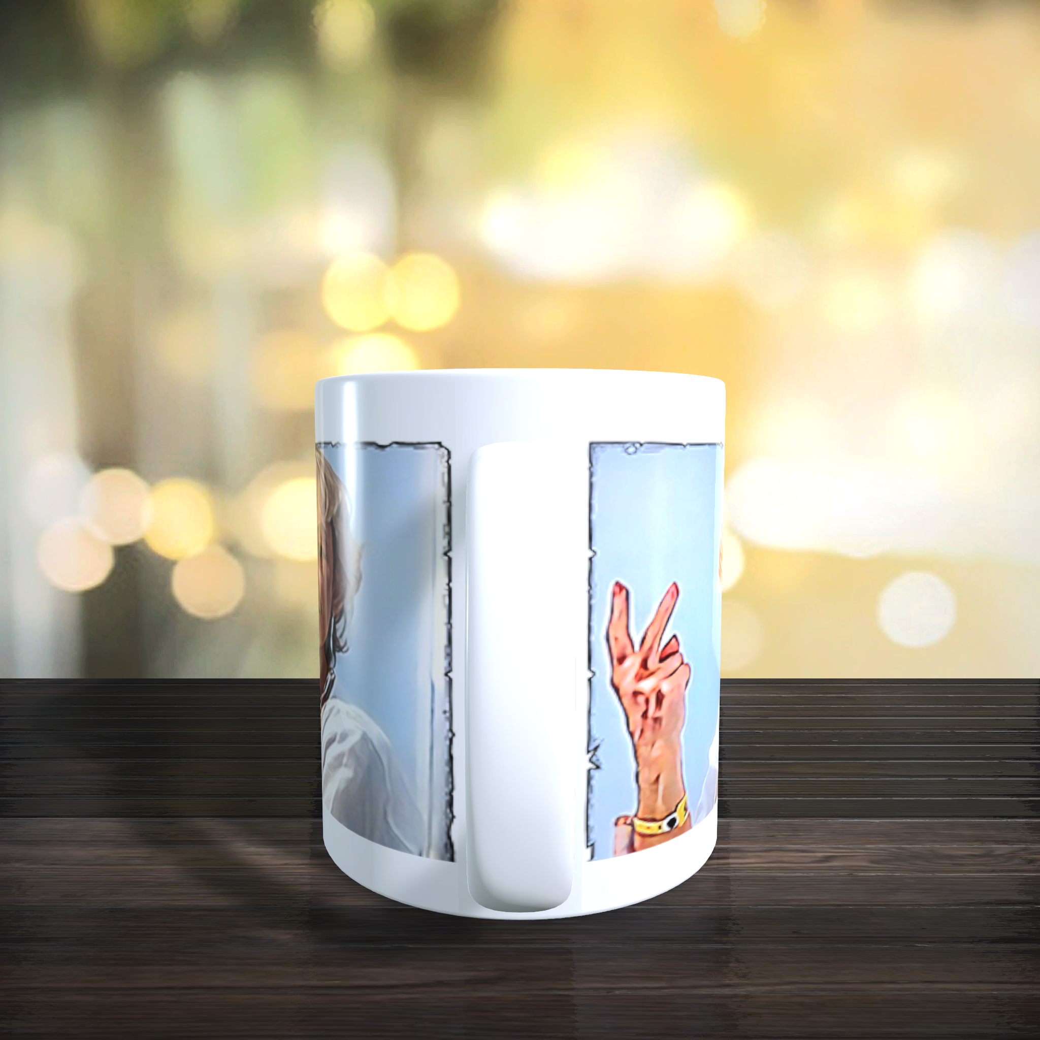 Personalised Madge Benidorm TV Classic Sketch Mug
