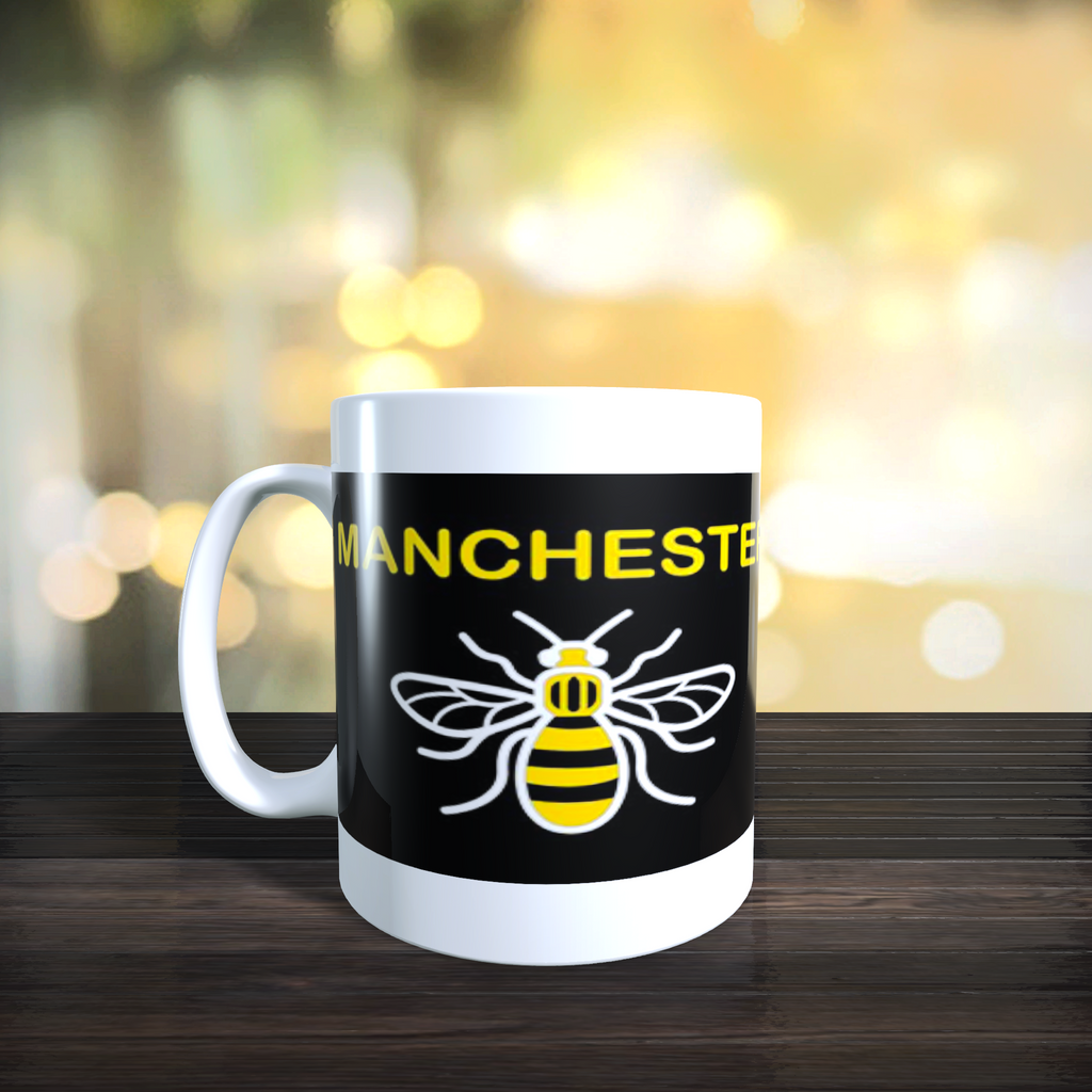 Manchester Bee Personalised Mug