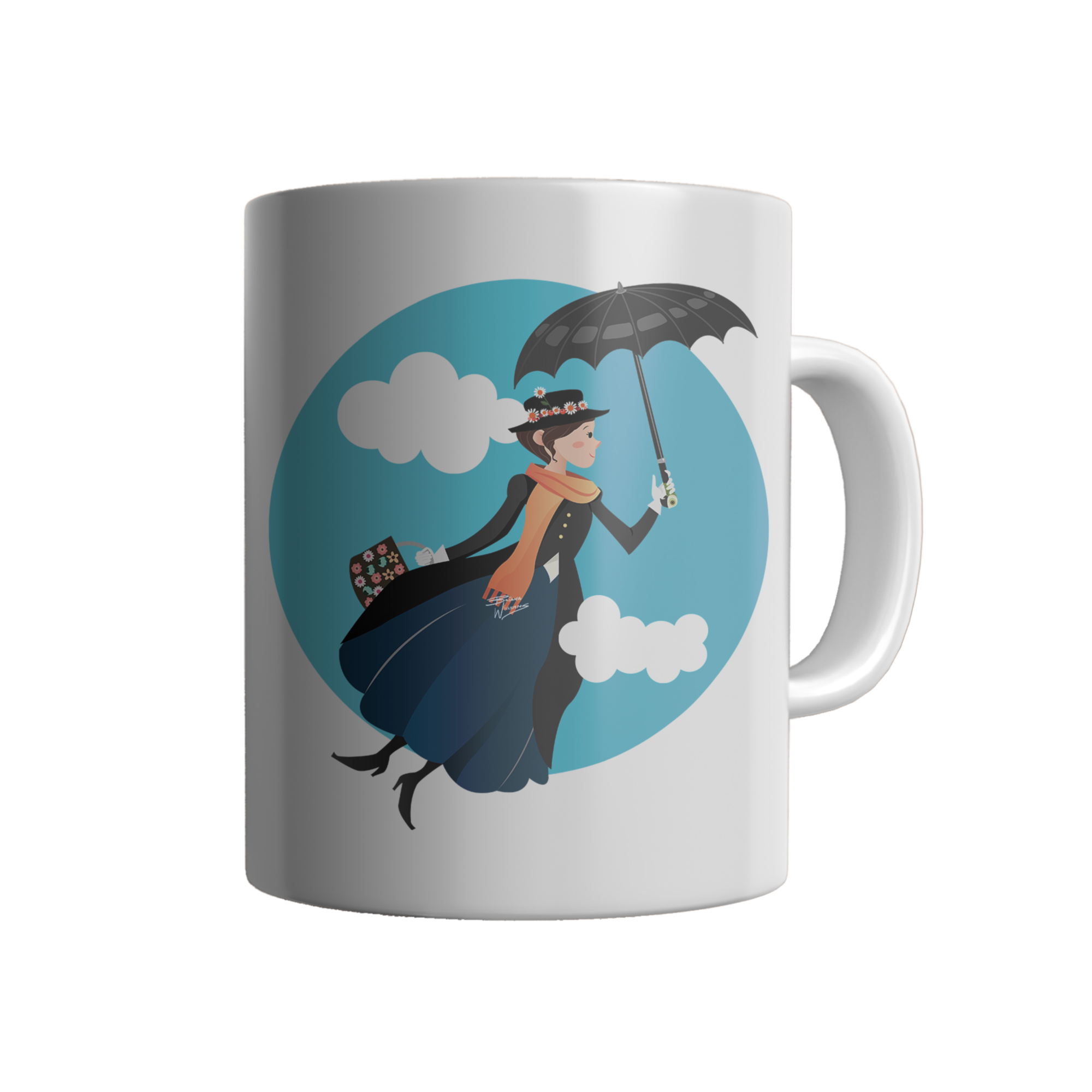 Personalised Limited Edition Mary Poppins Mug