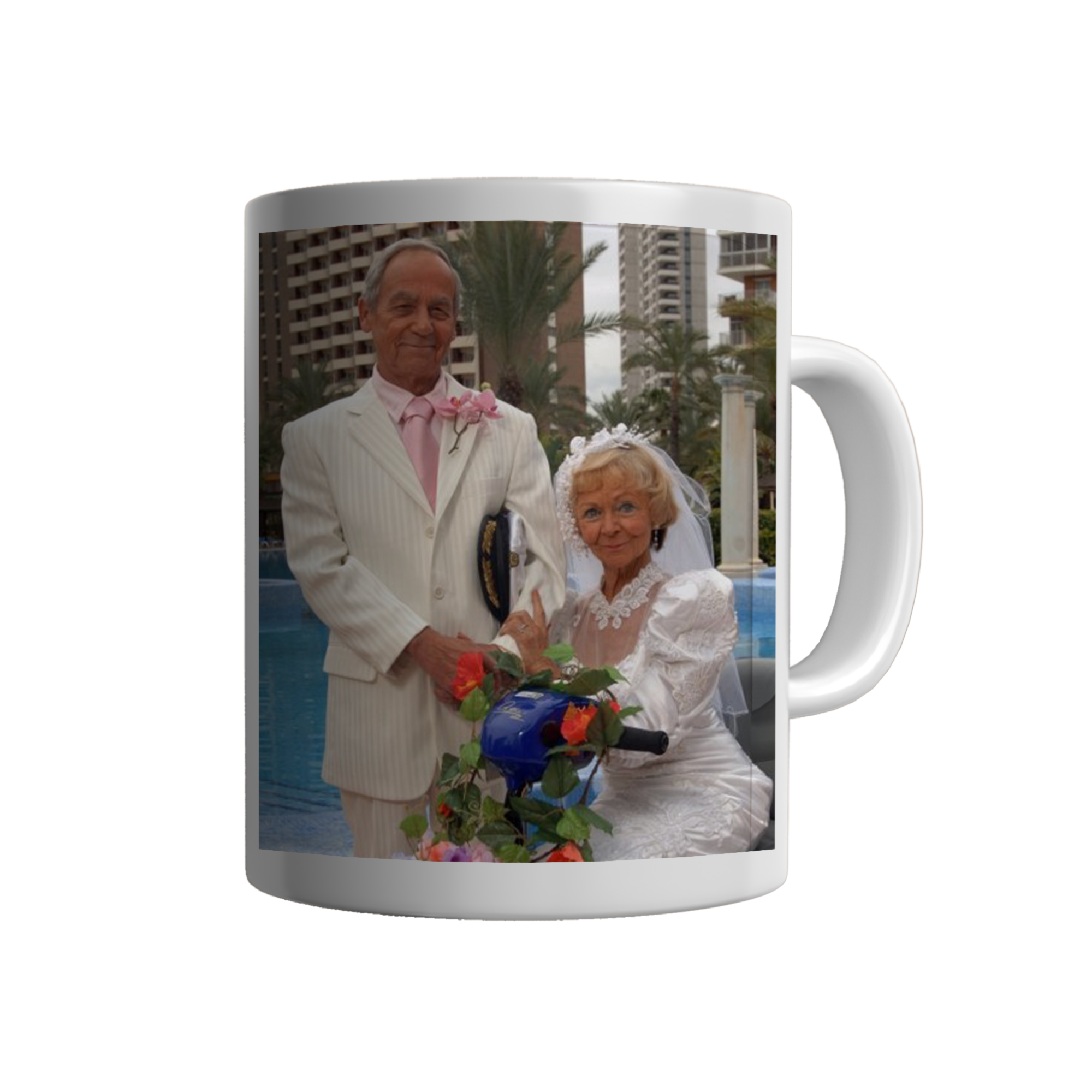 Personalised Benidorm TV Classic Mel And Madge Mug