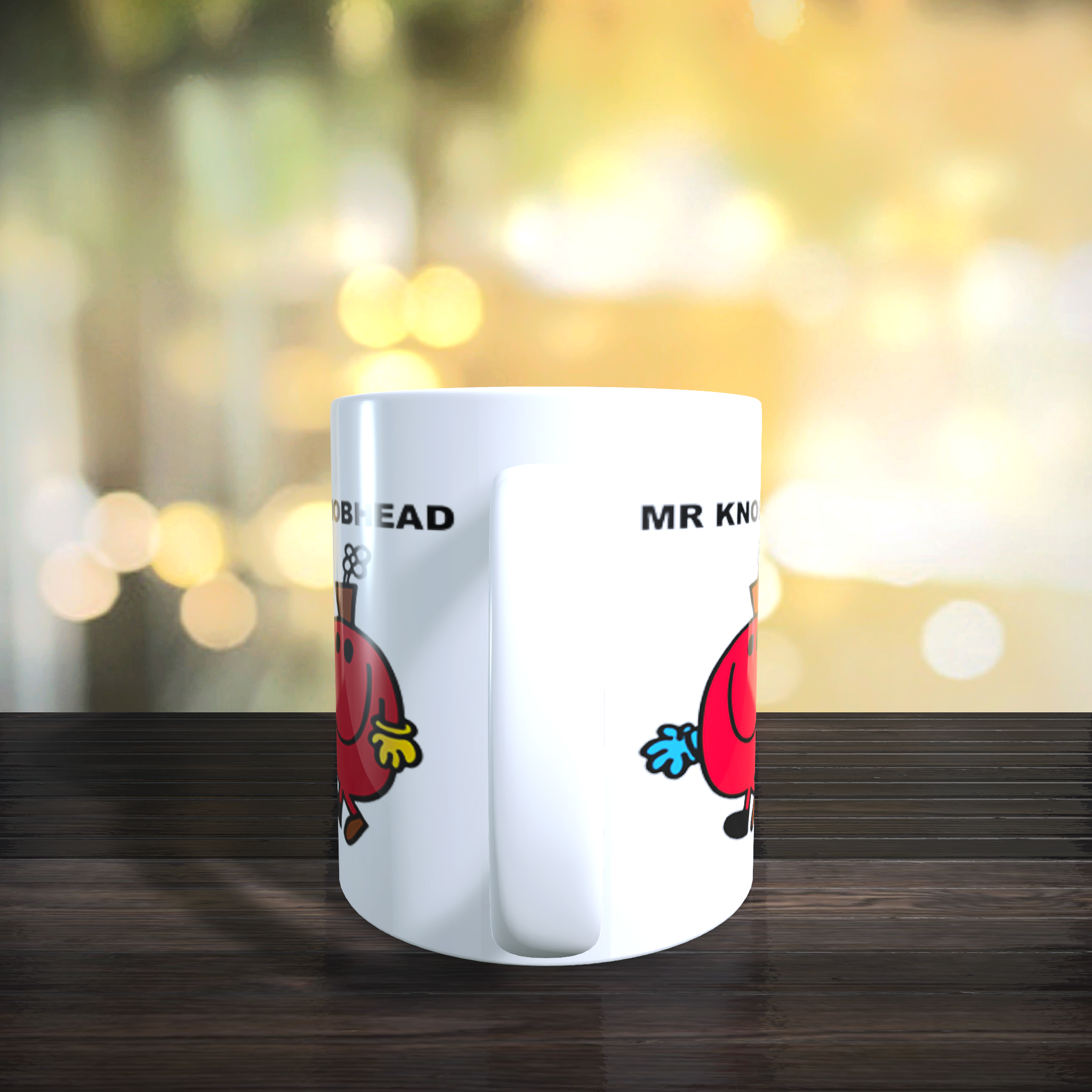 Personalised Limited Edition Mr Knobhead Mug