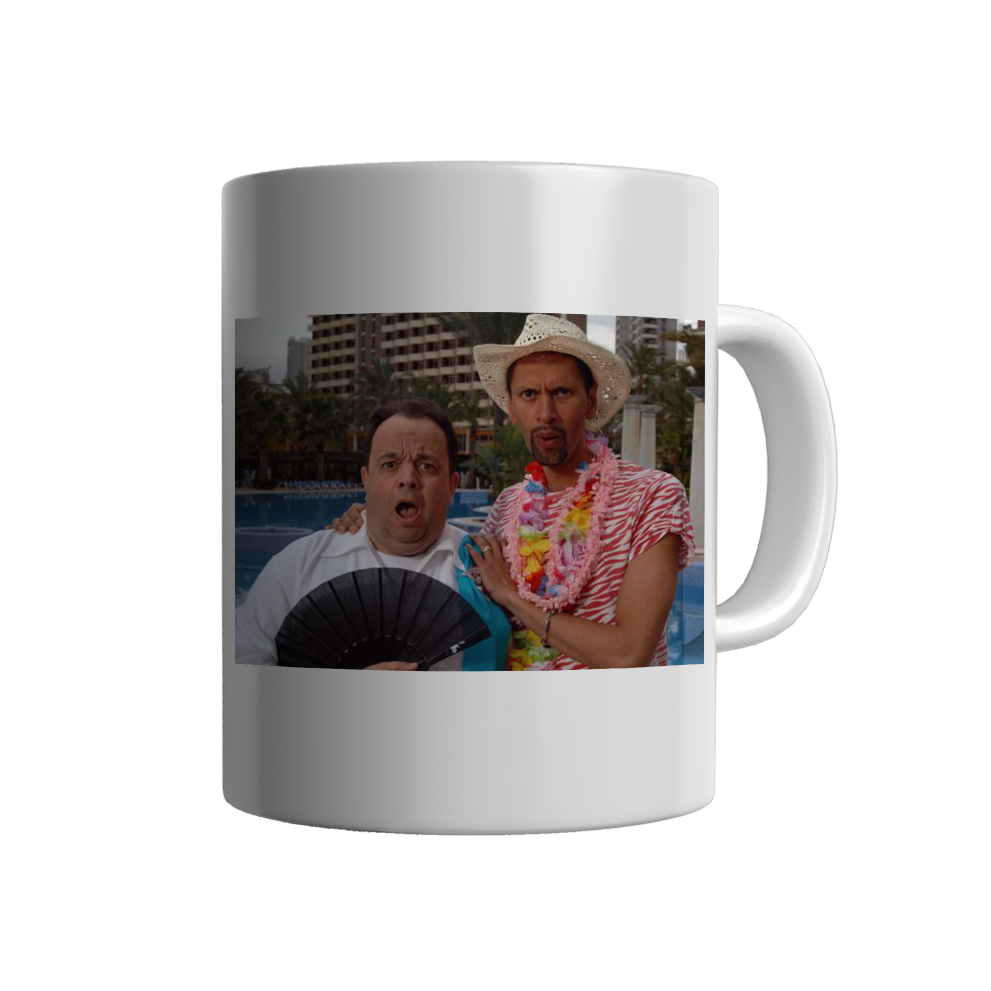 Personalised Benidorm TV Classic Troy And Gavin Mug