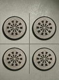 Limited Edition Slate Dart Board Drinks Coasters