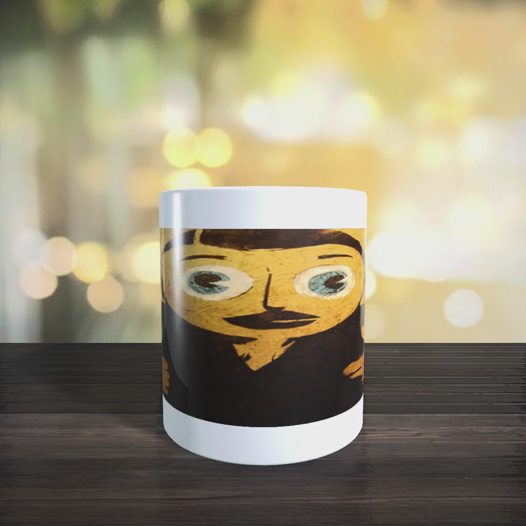 Manchester Icon Frank Sidebottom Mug