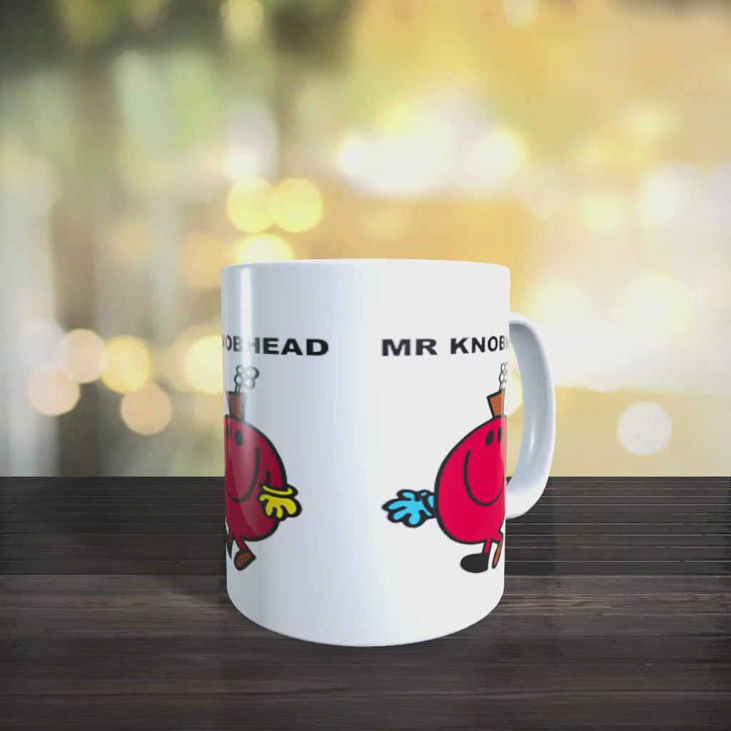 Personalised Limited Edition Mr Knobhead Mug