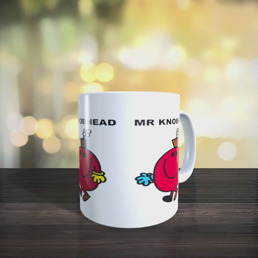 Personalised Limited Edition Mr Knobhead Mug