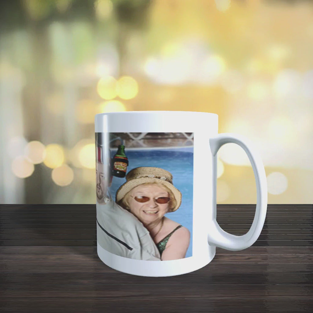 Personalised Benidorm TV Classic Geoff And Noreen Mug