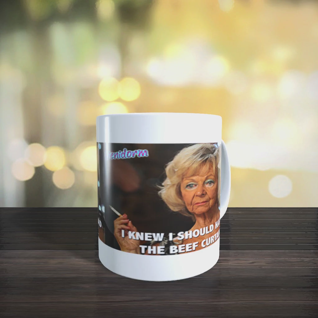 Personalised Madge Benidorm TV Classic Mug