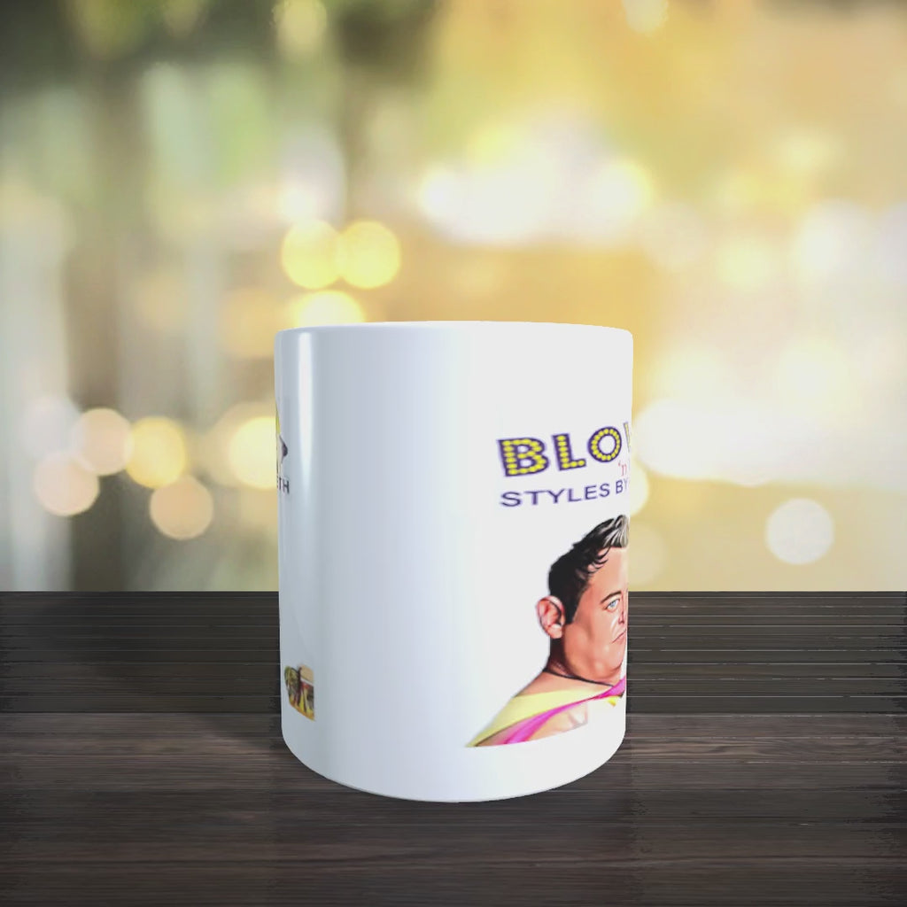 Personalised Kenneth Benidorm TV Classic Sketch Mug